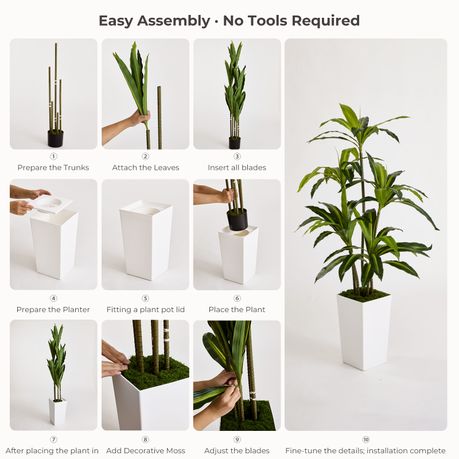 150cm Artificial Dracaena Tree