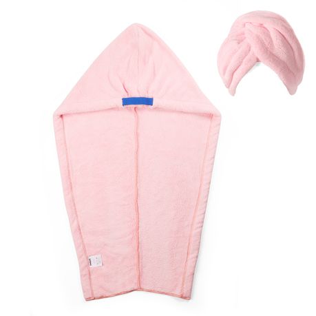 Microfiber Hair Towel Wrap Anti Frizz Absorbent Turban