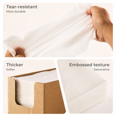 30 Disposable Serviettes (2 Pack)