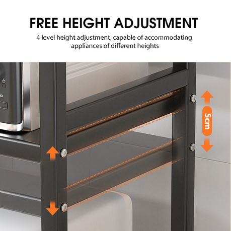 Microwave Kitchen Countertop Storage Rack