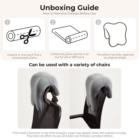 Ergonomic Memory Foam Neck & Head Support Pillow