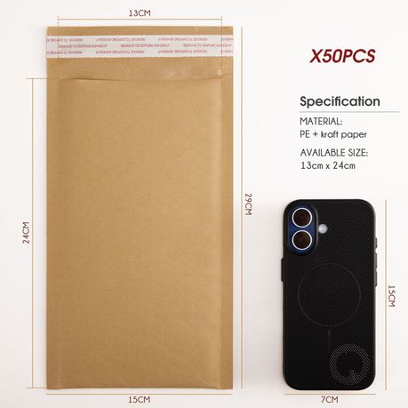 Brown Kraft Padded Bubble Pouch Mailer Envelopes