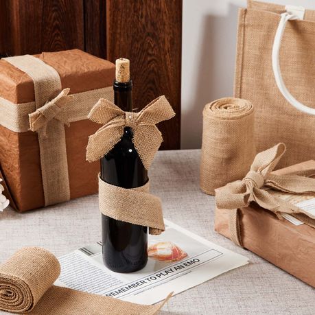 Jute Ribbon Rolls Set - 3Pcs