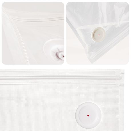 40-Piece Reusable Vacuum Sealer Bags