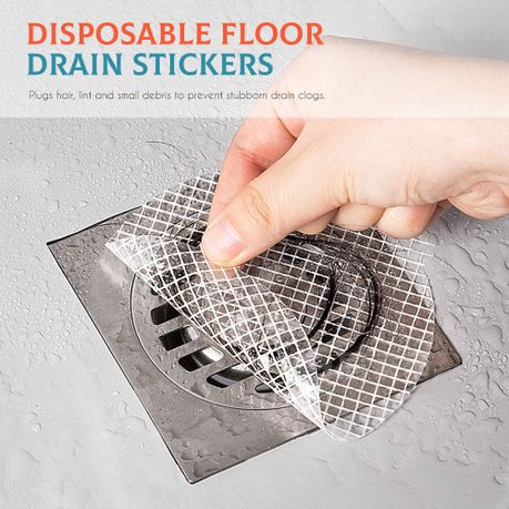 Disposable Mesh Drain Hair Catchers - 30 Pack