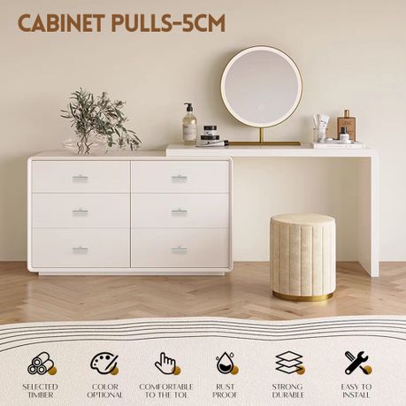 8-Piece Cabinet Pull Handle Set