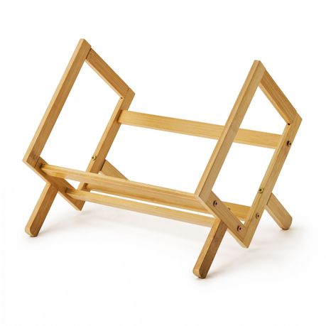 Bamboo Desktop Bookshelf Organiser