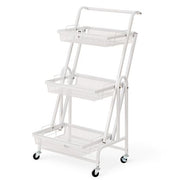 3-Tier Adjustable Storage Trolley