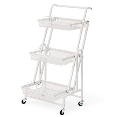 3-Tier Adjustable Storage Trolley
