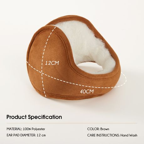 Polyester Foldable Warm Ear Covers