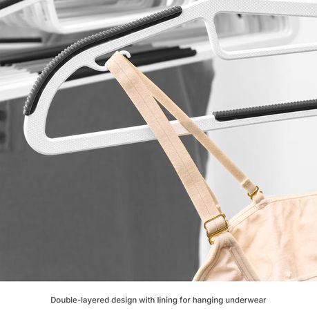 Non-Slip Clothes Hangers - 50 Pack