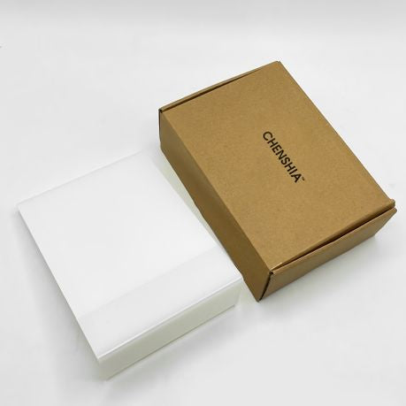 A4 Slant-Back Acrylic Sign Holder Set