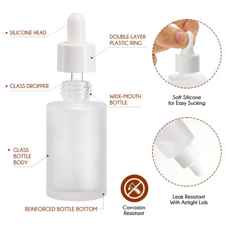30ml Essential Oil Glass Bottles