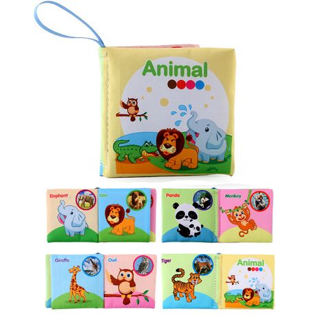 Baby Soft Cloth Book Set - 6 Books