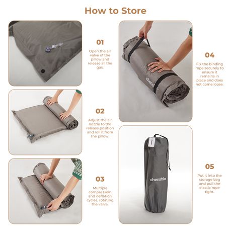 Inflatable Sleeping Pad - Single Size