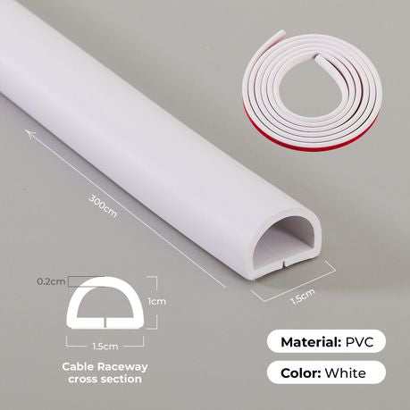 Wall Cord Cover Wire Organizer