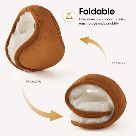 Polyester Foldable Warm Ear Covers