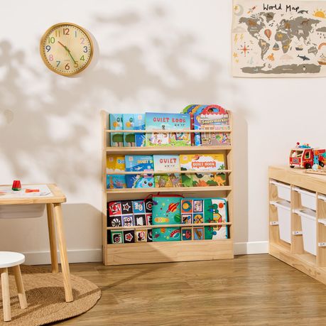 Solid Pine Kids Bookshelf