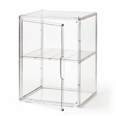 2-Tier Clear Display Case