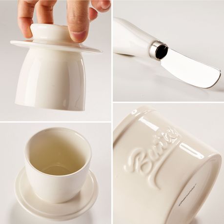 Ceramic French Butter Bell Crock - 160ml