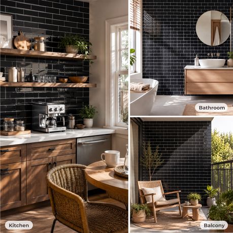 Peel and Stick 3D Mosaic Wall Tiles | 10 Sheets | 30 × 30 cm