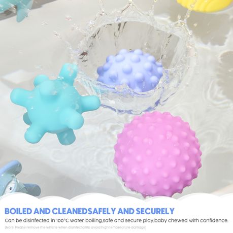 Baby Sensory Balls Set Soft Tactile Multi Texture Toys