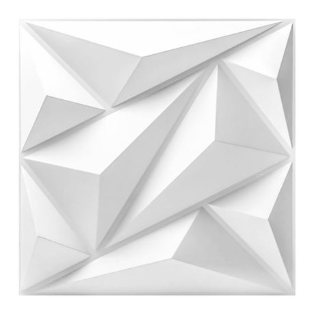3D Diamond Textured PVC Wall Panels 16-Pack