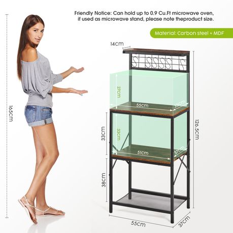 Kitchen Microwave Shelf