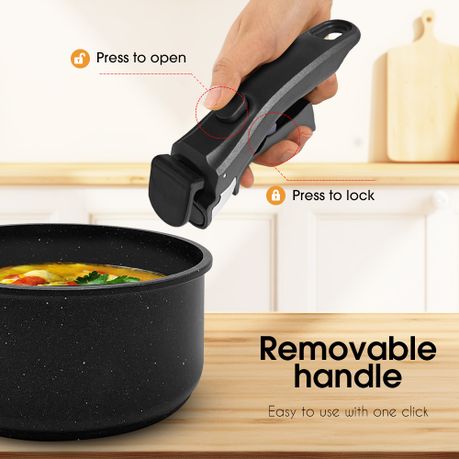 17Pc Aluminium Non-Stick Cookware Set