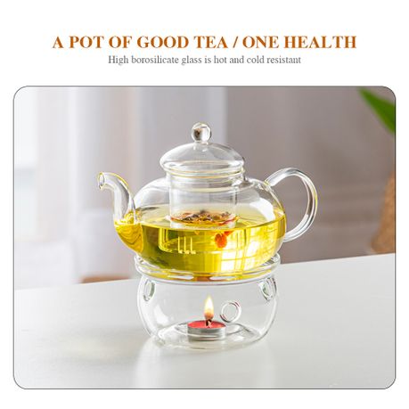 Borosilicate Glass Teapot Warmer
