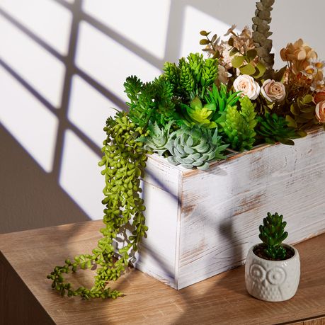 Artificial Succulent Plant Set Faux Succulent Assortment Unpotted Bulk Pack