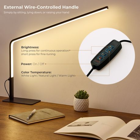 Dimmable LED Desk Lamp | 3 Colour Temperature Modes