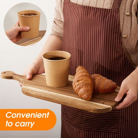 480ml Kraft Paper Soup Bowl - 50pcs