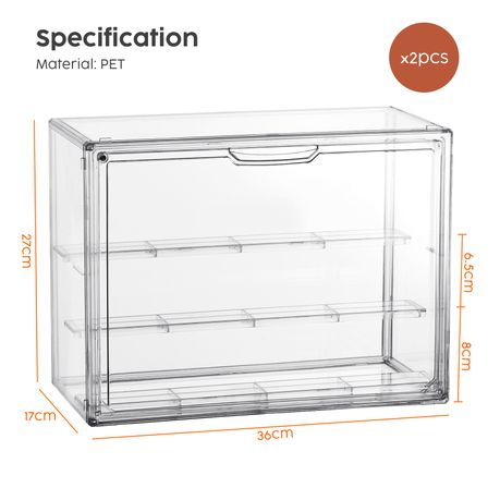 Chenshia Acrylic Display Case with Magnetic Door