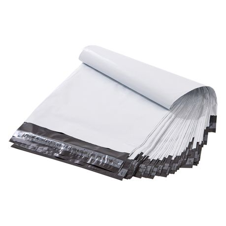 100 Pack PE Postage Bags - Self Seal Mailing Envelopes