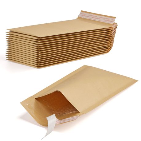 Brown Kraft Padded Bubble Pouch Mailer Envelopes