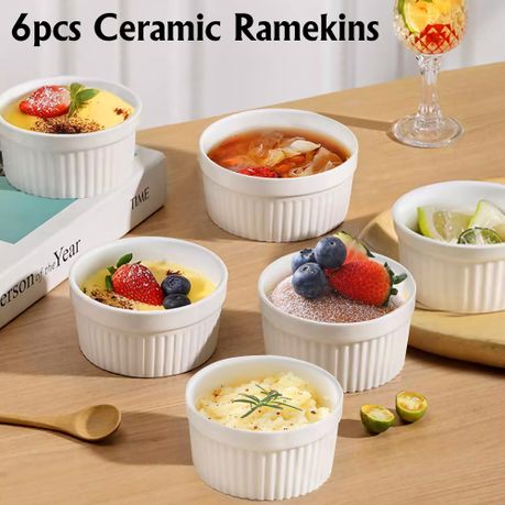 Porcelain Ramekins - 6-Pack