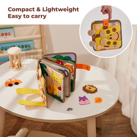 Montessori Activity Book - Giraffe Edition