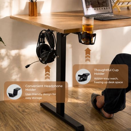 Electric Standing Desk Frame (100kg Capacity)