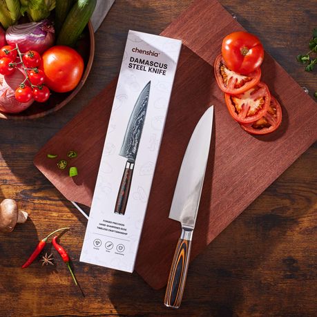 Chef Knife 8 Inch Japanese VG10 67 Layer Damascus Steel