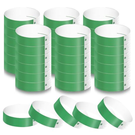 500Pc Events Paper Wristbands Waterproof Disposable Party Bands