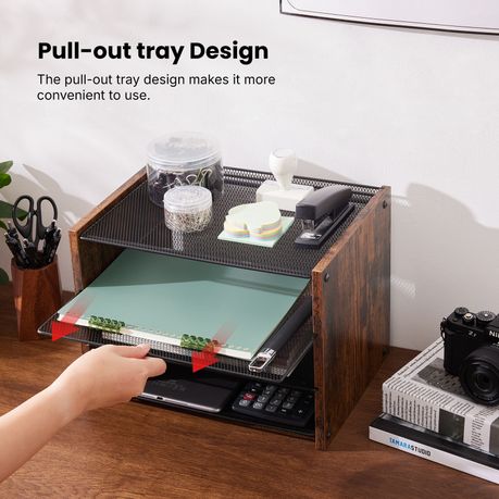 Chenshia Metal Mesh Desk Organiser Document Office Storage & Home Storage