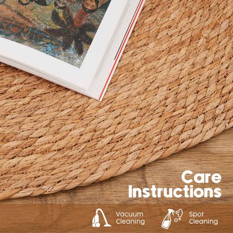 Natural Seagrass Woven Rug