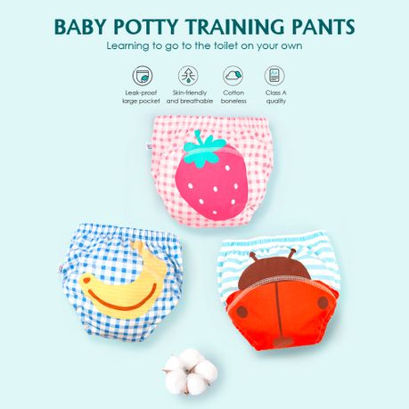 Reusable Potty Training Pants - 2 Pack | Size 2-3 Years