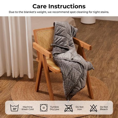 2.3kg Weighted Microfibre Blanket