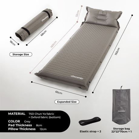 Inflatable Sleeping Pad - Single Size
