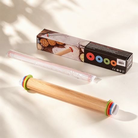 Adjustable Rolling Pin Kit & Baking Pastry Mat