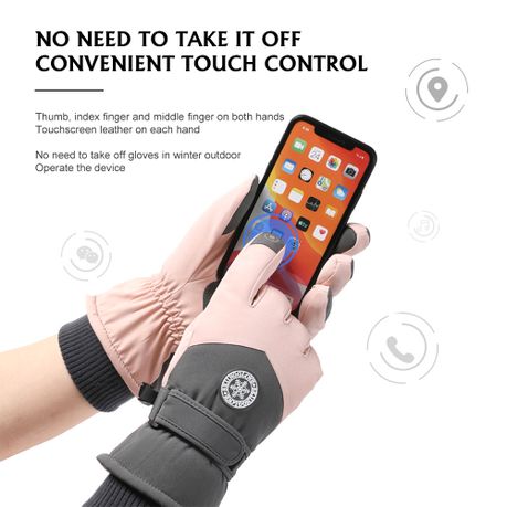 Winter Multipurpose Gloves - Black & Grey
