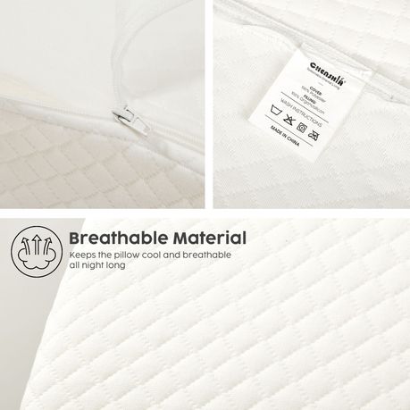 Memory Foam Leg Elevation Pillow Ergonomic Wedge Support Cushion