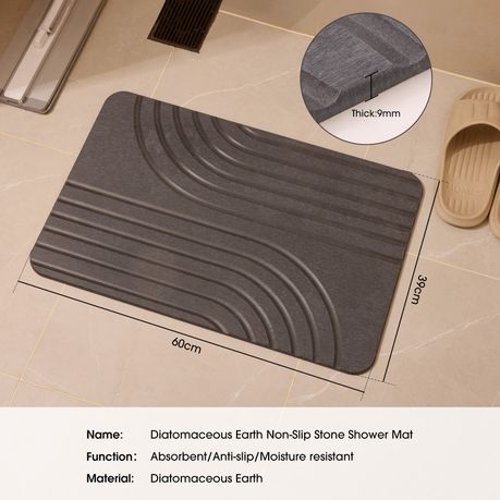Diatomite Quick-Dry Bathmat